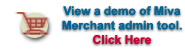View an on-line demo of  Miva admin tool 